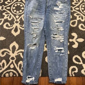 American Eagle Outfitters Blue Denim Shorts